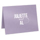 Modern Couple Folded Shimmer Note Cards Image 5 of 8